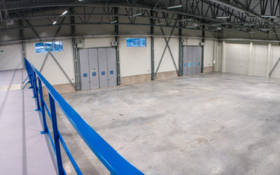 New warehouse – 840 sqm